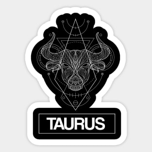 Taurus Constellation Sticker